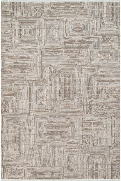 Empera Halı Corven 7065 RIVEN Geometrik Desenli Oturma Odası, Antre ve Mutfak Halısı