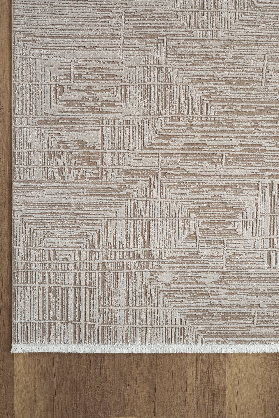 Empera Halı Corven 7065 RIVEN Geometrik Desenli Oturma Odası, Antre ve Mutfak Halısı
