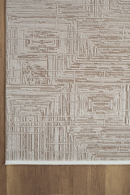 Empera Halı Corven 7065 RIVEN Geometrik Desenli Oturma Odası, Antre ve Mutfak Halısı