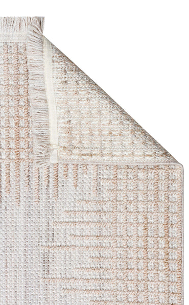 CZY 01 GREY BEIGE  - COZY - Hav Toz Vermez Modern Örgü Dokuma Makine Halısı