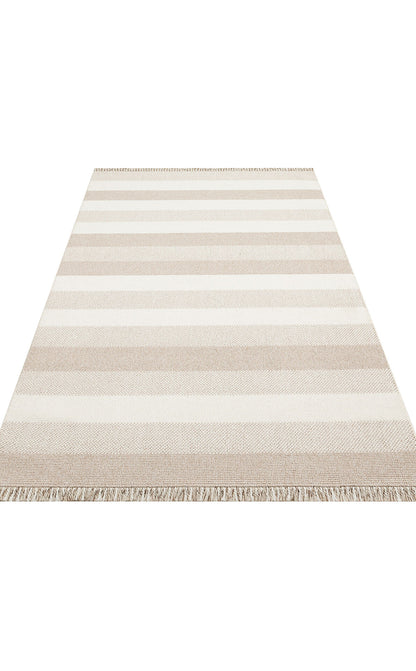 OSL 08 BEIGE  - OSLO - Hav Toz Vermez Hasır Dokuma Modern Makine Halısı