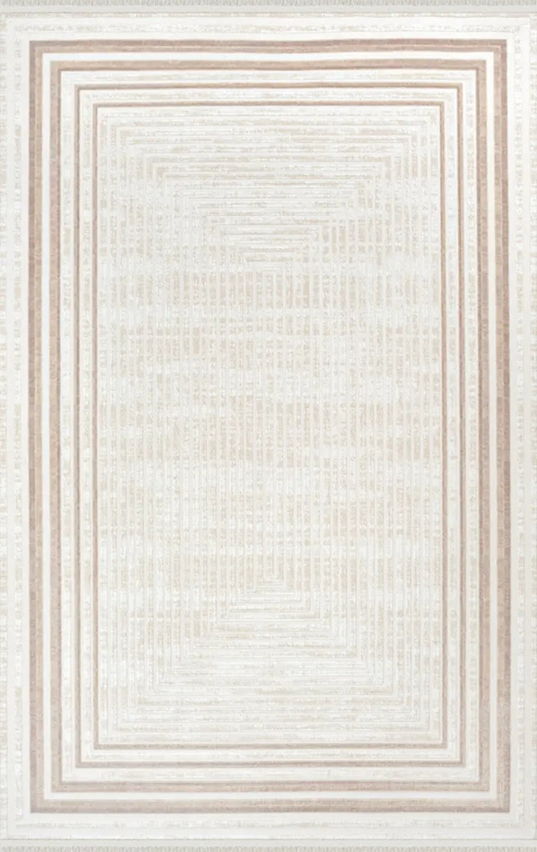 Arden 72821-70  Modern Desenli Gri Akrilik Makine Halısı