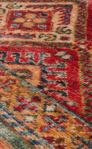 Antıque ATK 05 Çok Renkli - Yıkanabilir Kaymaz Antik Desenli Otantik Kilim