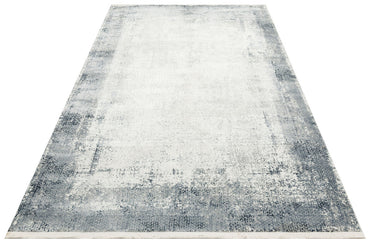 LGS 06 CREAM GREY XW  - LAGOS XW - Hav Toz Vermez Eskitme Desenli Modern Makine Halısı