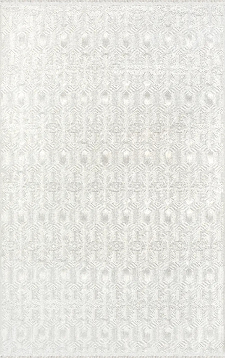 Essence 73391-60 Akrilik Modern Krem Halı – 10 mm Dokuma Tabanlı Şık Makine Halısı