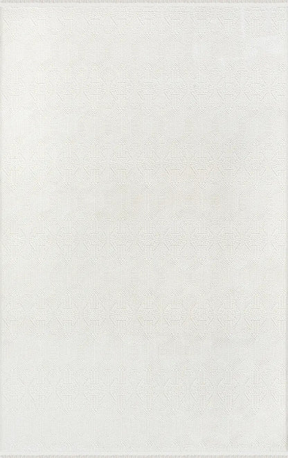 Essence 73391-60 Akrilik Modern Krem Halı – 10 mm Dokuma Tabanlı Şık Makine Halısı