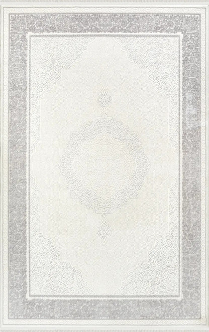 Essence 73394-097 Akrilik Modern Krem Halı – 10 mm Dokuma Tabanlı Şık Makine Halısı
