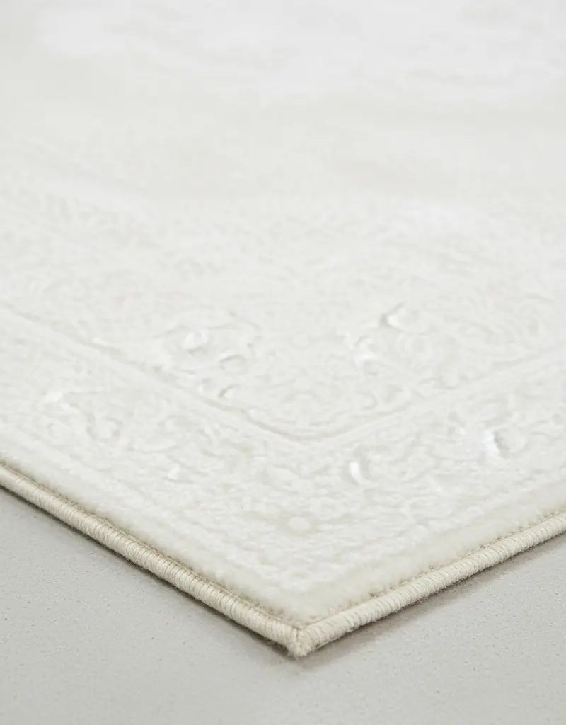 Arden 73395-60 Krem Modern Desenli Gri Akrilik Makine Halısı