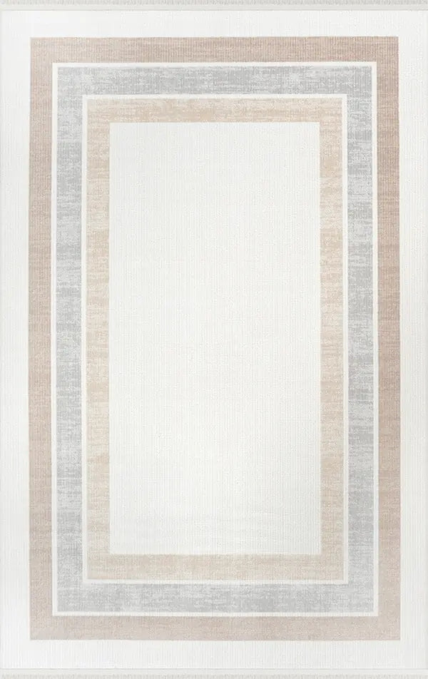 Arden 73401-70 Modern Desenli Gri Akrilik Makine Halısı