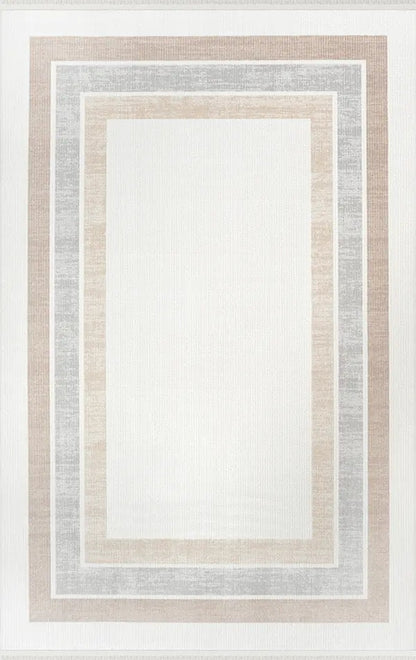 Arden 73401-70 Modern Desenli Gri Akrilik Makine Halısı