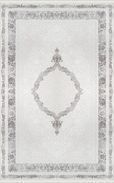 Safir 73942-099 Akrilik Modern Saçaklı Makine Halısı