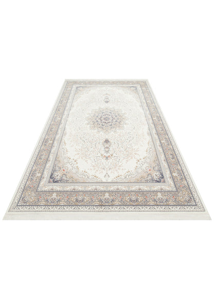 Persian Per 01 Krem Viskon – Klasik Yüksek Dokumaya Sahip Salon Halısı