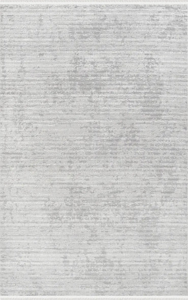 Polo 74441-96 Akrilik Modern Krem Halı – Lazer Kesim, Saçaklı, Dokuma Taban