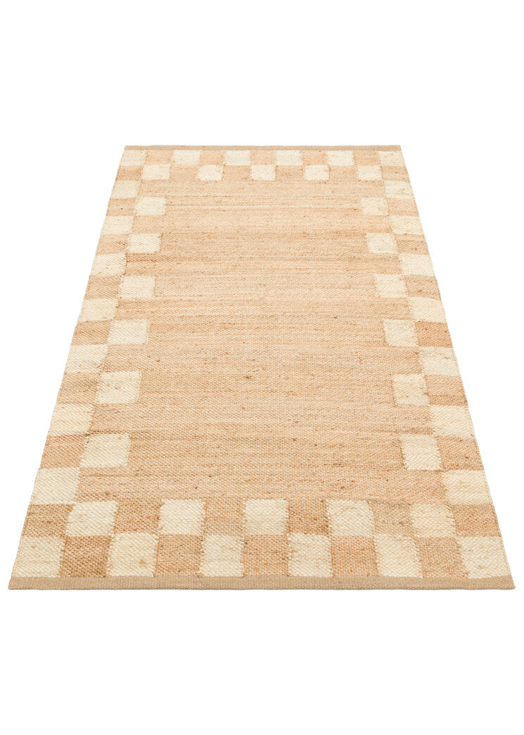 Echo ECH 13 Natural Beyaz XW - Doğal Jüt İpliğinden El Dokuma Sisal Görünümlü Kilim