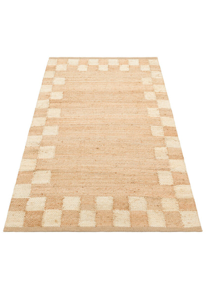 Echo ECH 13 Natural Beyaz XW - Doğal Jüt İpliğinden El Dokuma Sisal Görünümlü Kilim