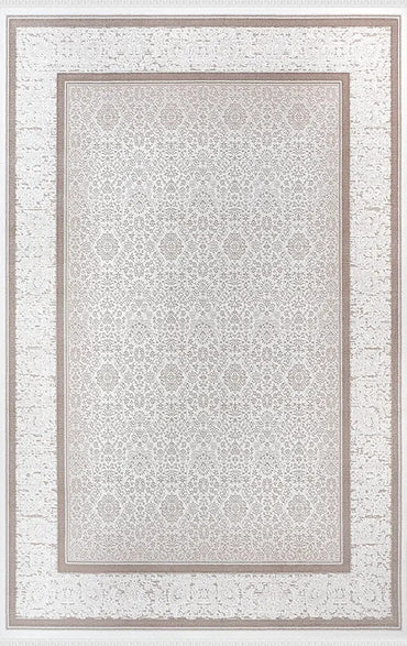 Arden 79419-71 Modern Desenli Gri Akrilik Makine Halısı
