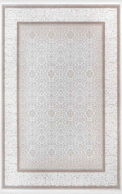 Arden 79419-71 Modern Desenli Gri Akrilik Makine Halısı