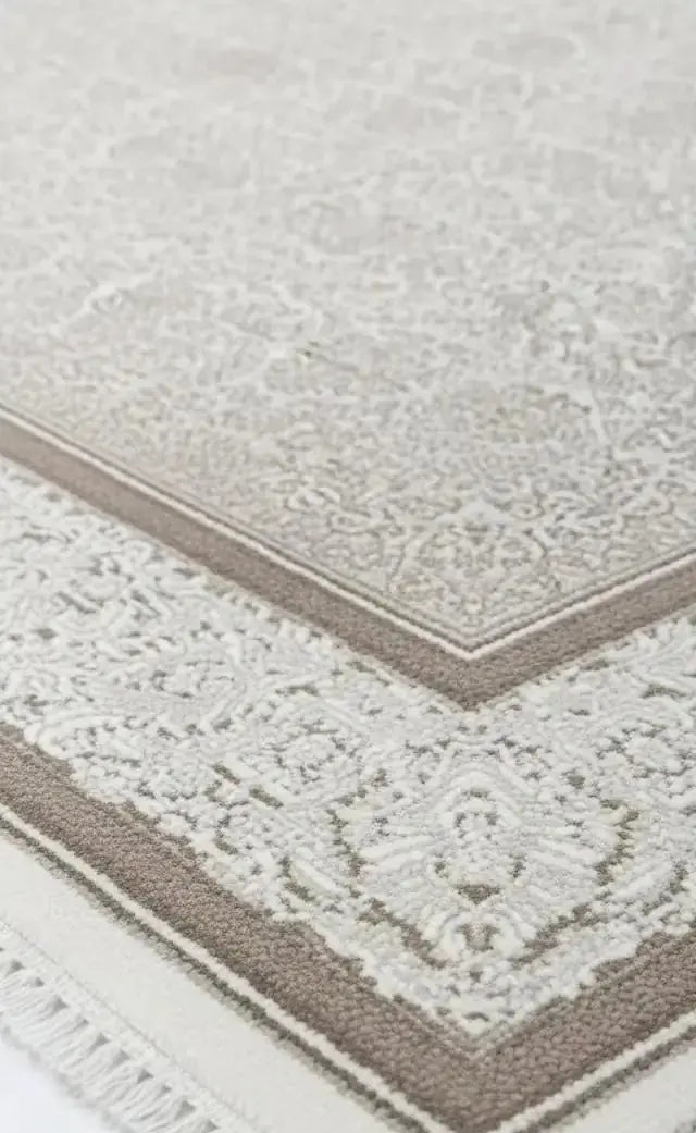 Arden 79419-71 Modern Desenli Gri Akrilik Makine Halısı