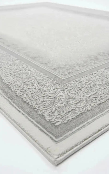 Arden 79419-95 Modern Desenli Gri Akrilik Makine Halısı