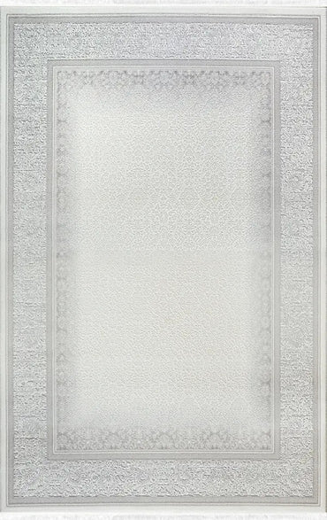 Arden 79419-95 Modern Desenli Gri Akrilik Makine Halısı
