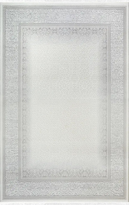 Arden 79419-95 Modern Desenli Gri Akrilik Makine Halısı