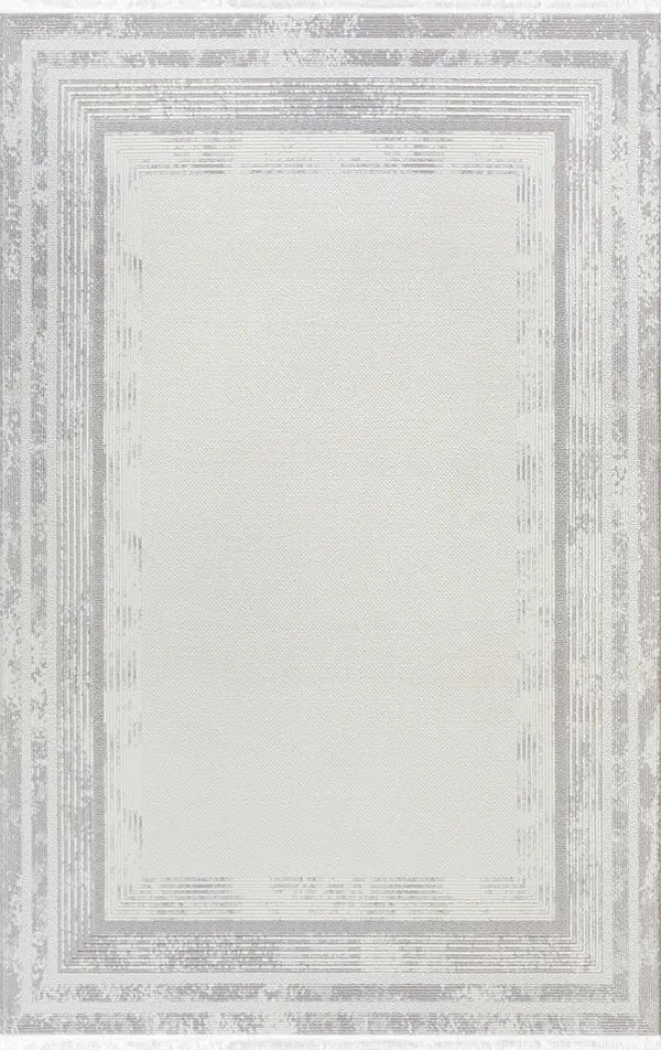 Arden 79422-060 Modern Desenli Gri Akrilik Makine Halısı