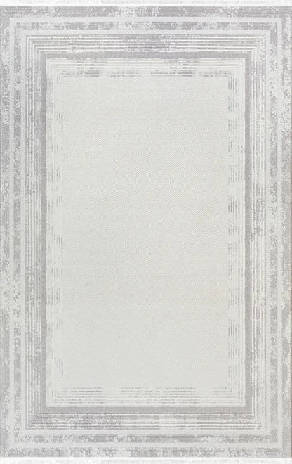 Arden 79422-060 Modern Desenli Gri Akrilik Makine Halısı