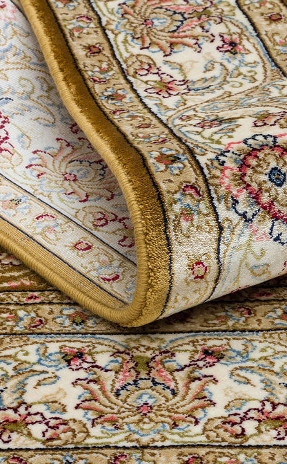ISF SCD 01 GOLD  - ISFAHAN SECCADE - Klasik Desenli Yüksek Kalite Sık Dokuma Seccade