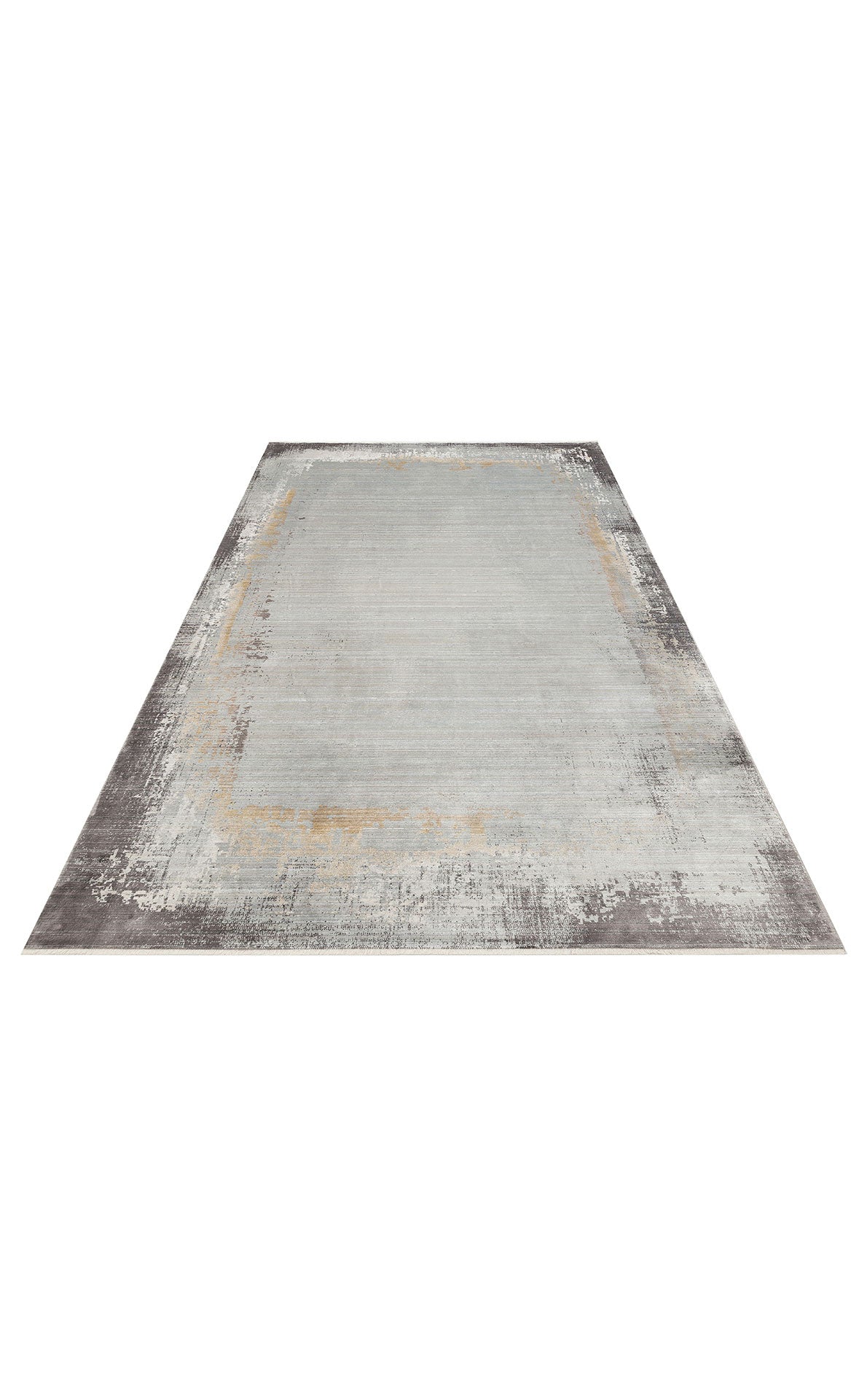 MHL 11 GREY GOLD  - MAHAL - Klasik Desenli Yüksek Kalite Sık Dokuma Salon Halısı