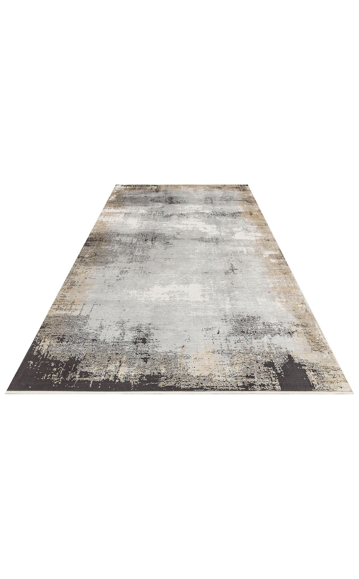 MHL 12 GREY GOLD  - MAHAL - Modern Desenli Yüksek Kalite Sık Dokuma Salon Halısı