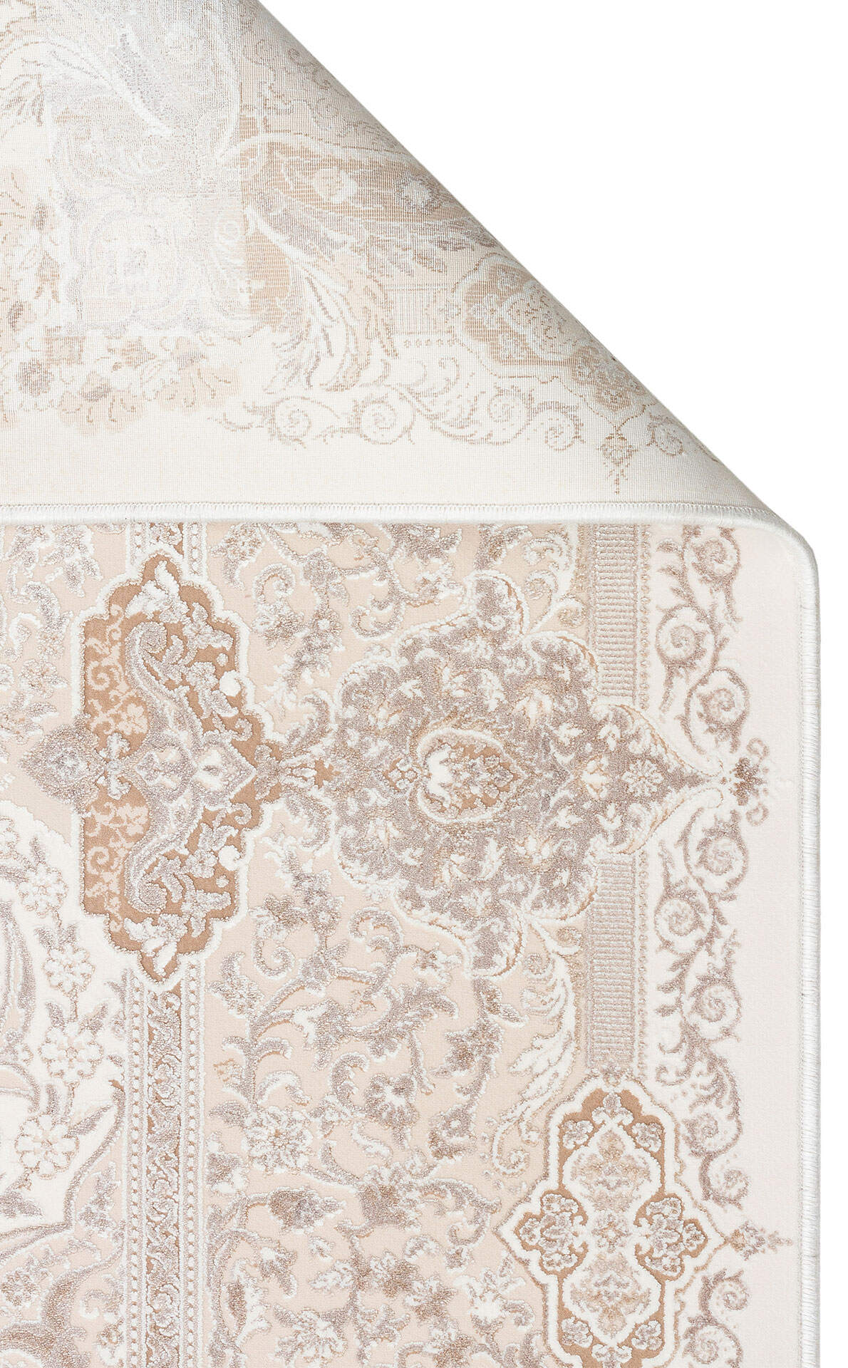 PLM 01 CREAM BEIGE  - PALMIRA - Yüksek Kaliteli Sık Dokuma Modern Salon Halısı