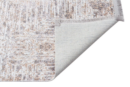 ST 08 BEIGE GOLD XW  - SATEEN - Hav Toz Vermez Yıkanabilir Kaymaz İnce Dokuma Modern Halı 