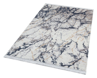 ST 11 SILVER MARINE XXW  - SATEEN - Hav Toz Vermez Yıkanabilir Kaymaz İnce Dokuma Modern Halı 