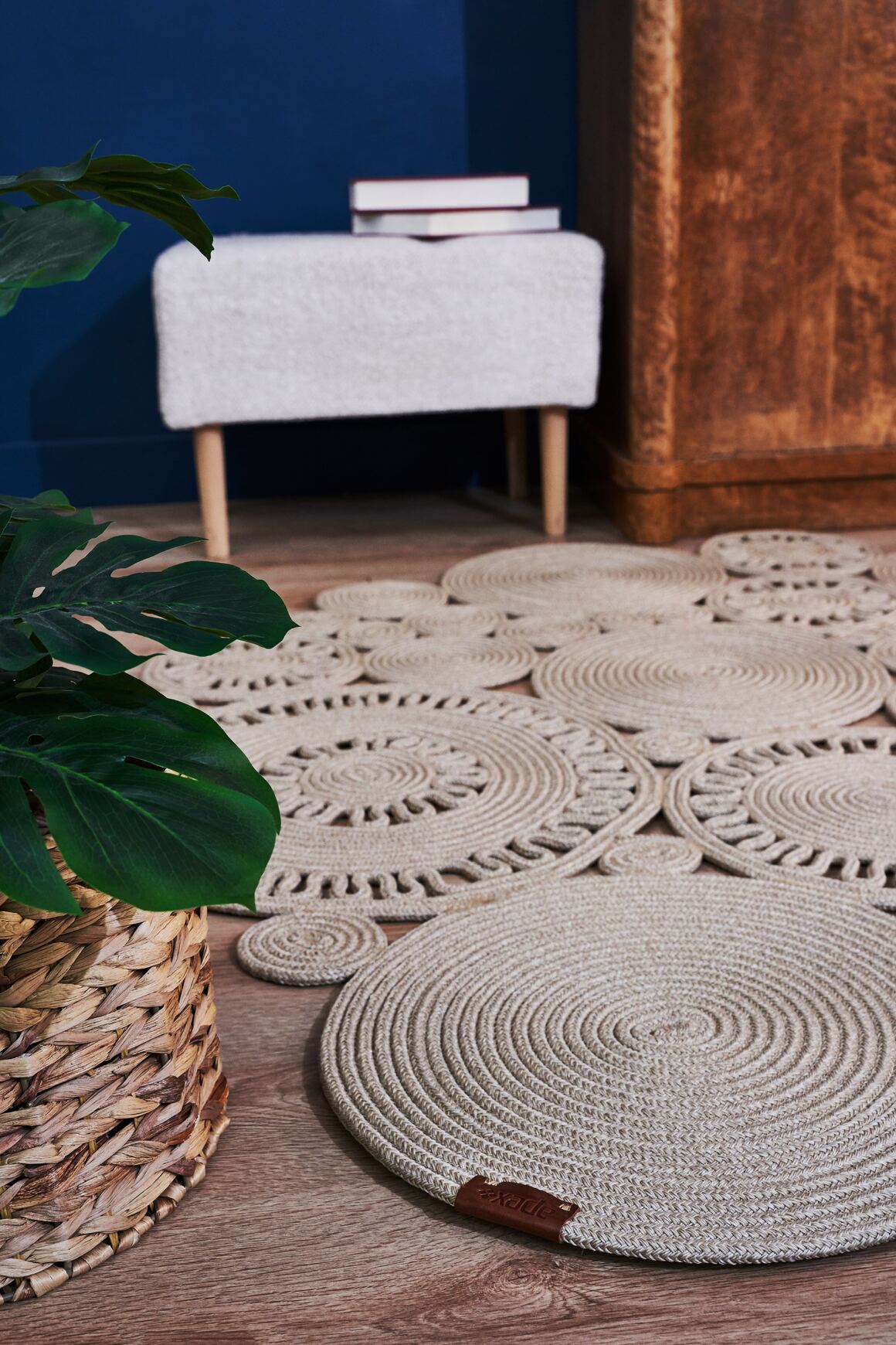 Magnolia 9132 - Jüt Görünümlü Halı | Salon Mutfak Halısı