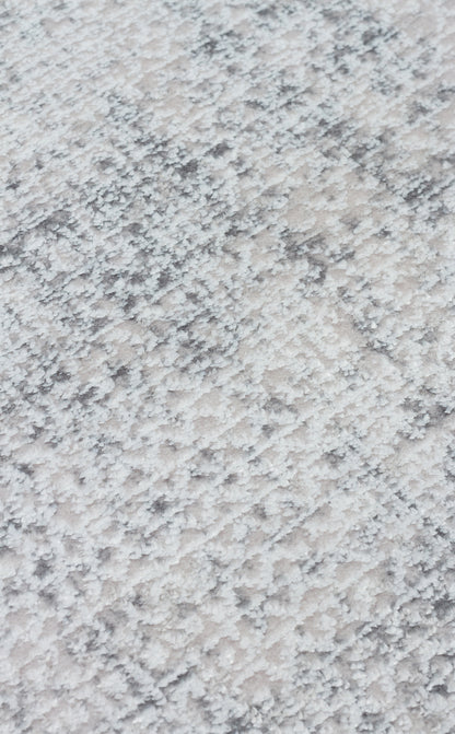 ST 21 GREY XW  - SATEEN - Hav Toz Vermez Yıkanabilir Kaymaz İnce Dokuma Modern Halı 