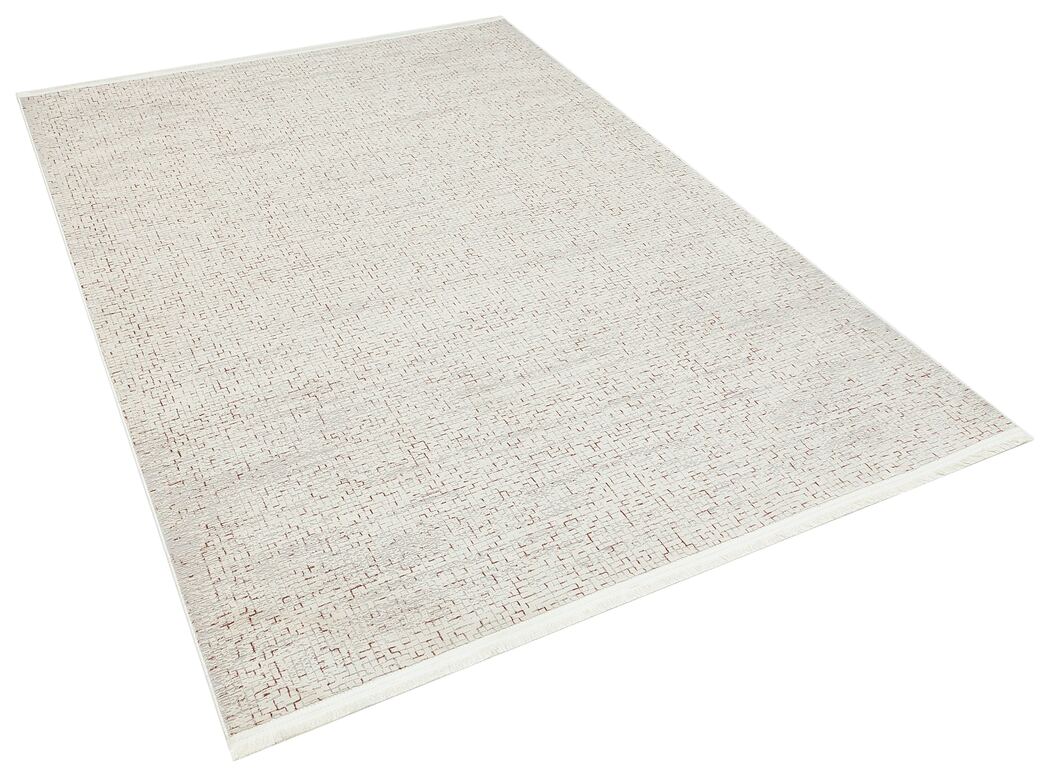 Riena 1184 Kiremit - Akrilik Polyester Halı | Kaymaz Tabanlı Dekoratif Halı