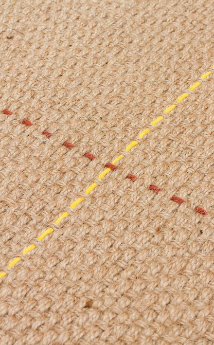 DLH 01 MULTY  - DELHİ - Jüt ve Pamuk ile Üretilen Çift Taraflı Modern Kilim