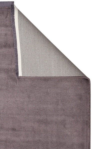 Lugano LUG Plain Charcoal - Viskon Halı | Sık Dokuma Salon Halısı