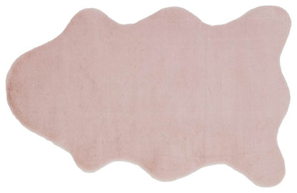 Polo 8704 Pembe - Yıkanabilir Peluş Halı | Kaymaz Tabanlı Halı