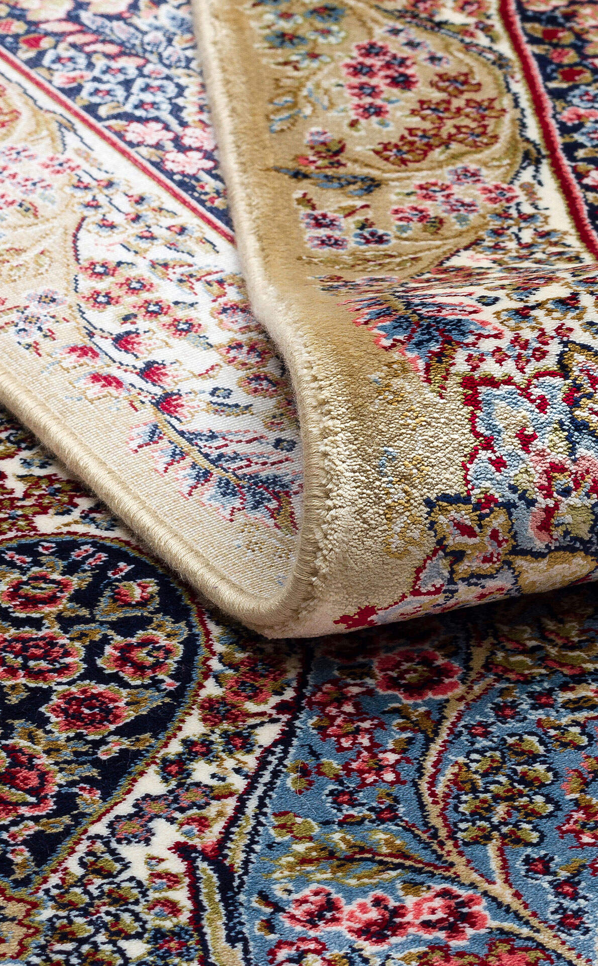 Isfahan ISF 02 Krem - Viskon Klasik Desenli Seccade Sık Dokuma Seccade