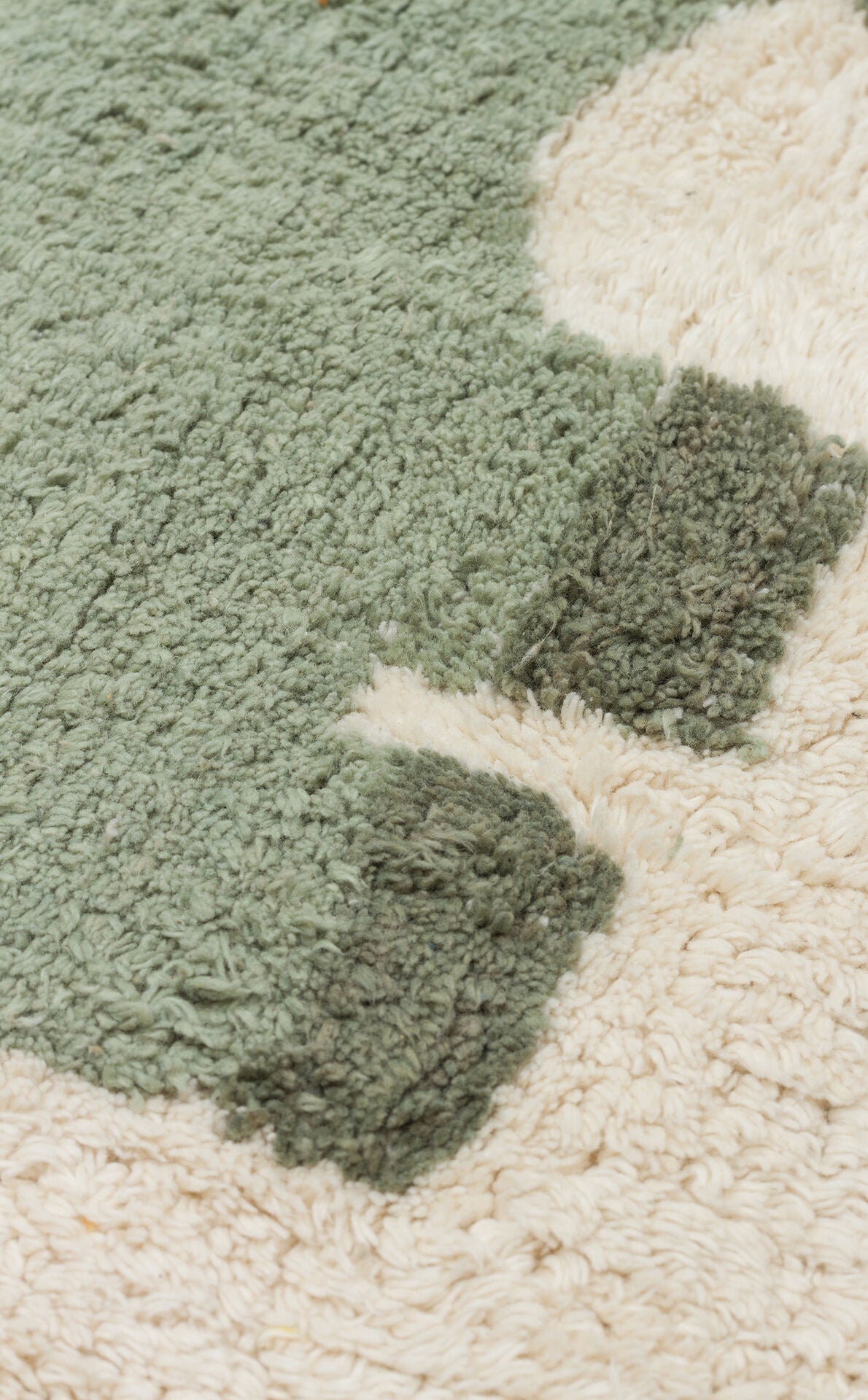 Cotton Boon XXW CBN 08 Çok Renkli - Yıkanabilir Kaymaz Naturel Pamuk Bebek Halısı