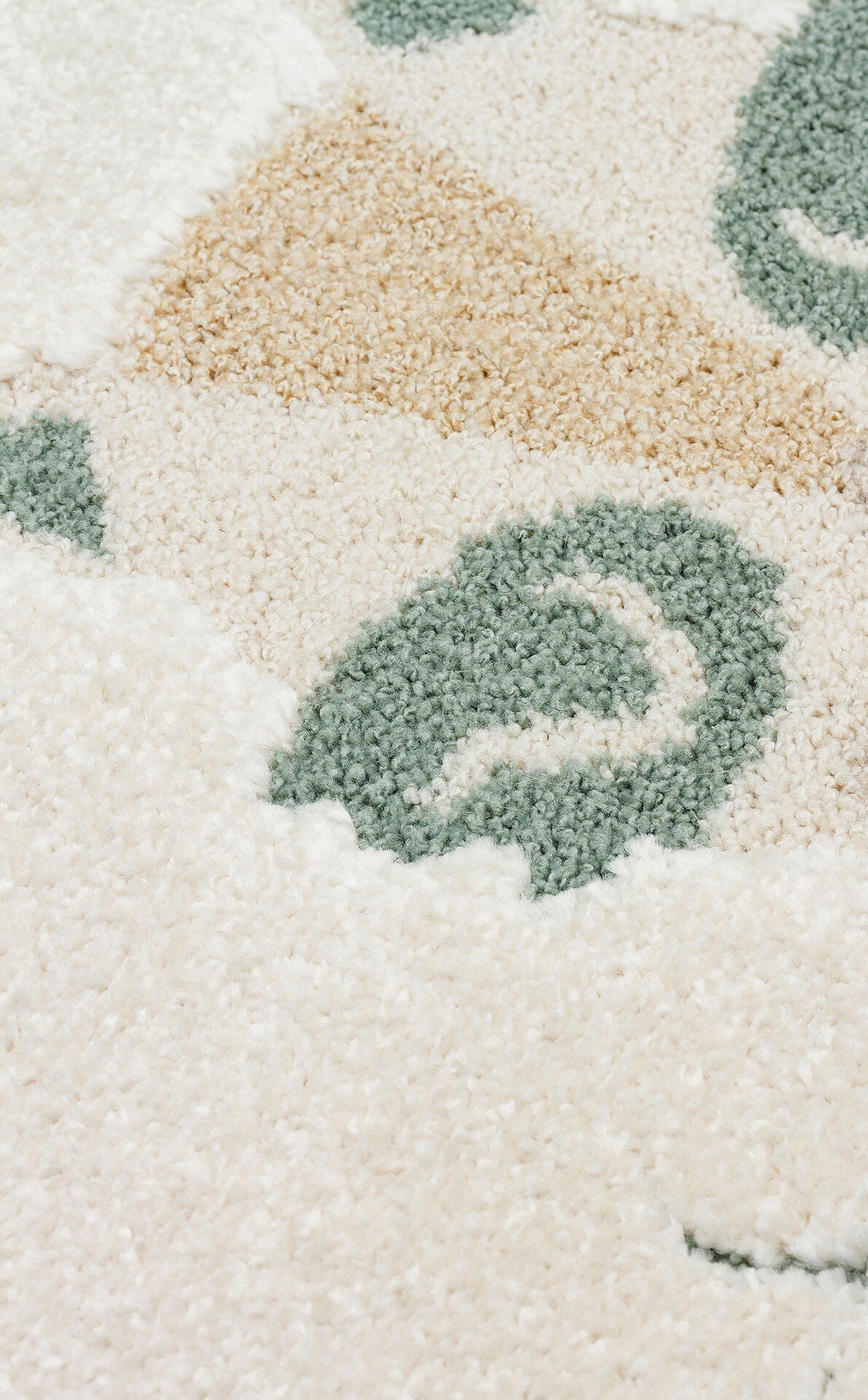 PCL 04 CREAM MULTY  - PICCOLO - Pastel Renkli Hav ve Toz Vermeyen Çocuk Halısı