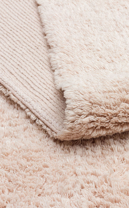 Cotton Boon CBN Plain Bej -Yıkanabilir Kaymaz Naturel Pamuk Bebek Halısı