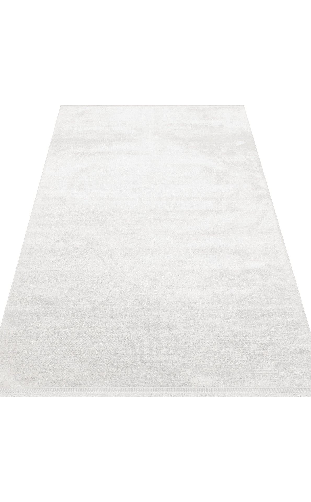 ST 21 WHITE XW  - SATEEN - Hav Toz Vermez Yıkanabilir Kaymaz İnce Dokuma Modern Halı 