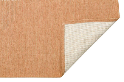 BRK 13 NATURAL BEIGE  - BROOKLYN - Hasır Görünümlü Kaymaz Renkli Dokuma Modern Kilim