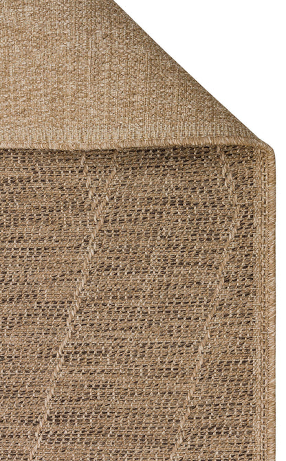 SLD 03 NATURAL  - SALDA - Güneş Işığı ve Suya Dayanıklı Jüt Görünümlü Sisal Halı