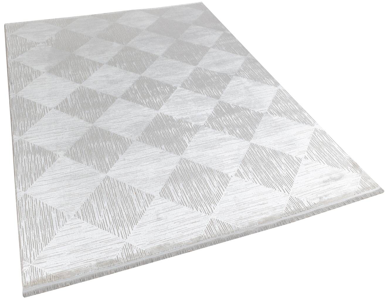 Lima 6241 Krem - Polyester Şönil Halı | Dokuma Tabanlı Model