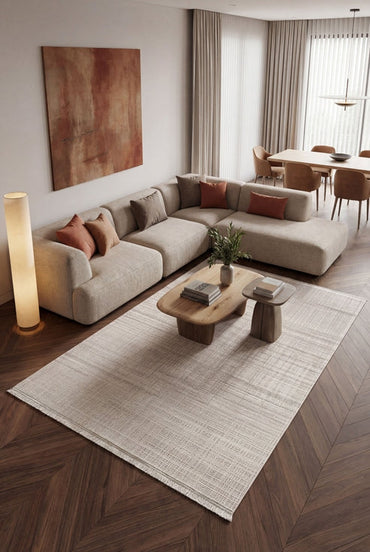Beykoz Rovin ZY10A Gri Modern Salon ve Oturma Odası Halısı