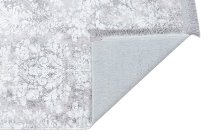 ST 06 GREY XW  - SATEEN - Hav Toz Vermez Yıkanabilir Kaymaz İnce Dokuma Modern Halı 