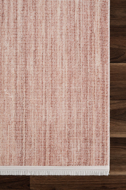 KOZA RUST A1232B RUST Modern Viskon Halı – Degrade Renk Geçişli Yumuşak Salon Halısı